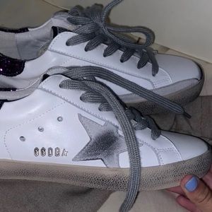 star glitter sneakers